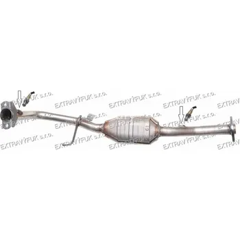 Výfukový systém Toyota Avensis 1.6 VVTi Montážní katalyzátor výfuku 1091586