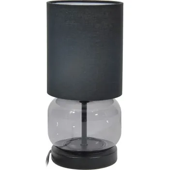 Lampička Stolní lampa 1x E27 šedá ITALUX Dorme TB-63748-BL-SG