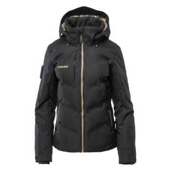 Dámská bunda Dámská Zimní prošívaná bunda FITANU CERTIS W PRIMALOFT M000284256 – Černá M