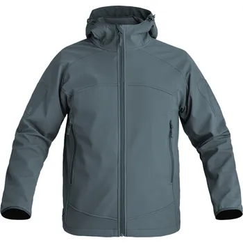 Pánské oblečení Bunda INSTRUCTOR softshell ŠEDÁ M - Skladem