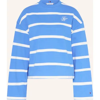 Dámské tričko Tommy Hilfiger Dámská Mikina, modrá / bílá, 40