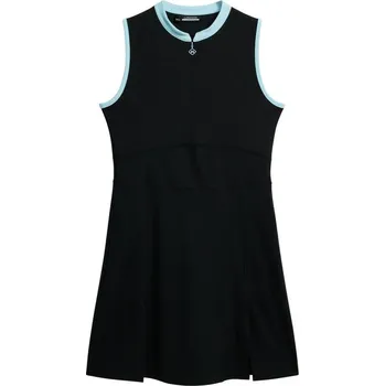 Dámské šaty J.Lindeberg Ebony Dress, Black, dámské golfové šaty L