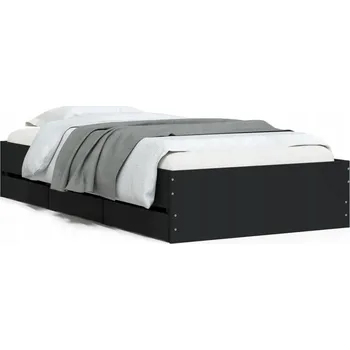 Postel Jednolůžková dřevěná postel VidaXL 60x120 cm, vícebarevná