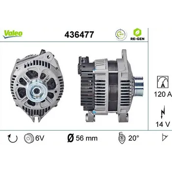 Autoelektrika generátor VALEO 436477