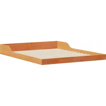 Postel Rámeček postele Voskový Bronz 140 x 220 cm Masivní borovicové dřevo