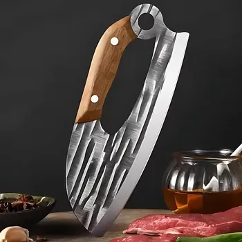 Kuchyňský nůž IZMAEL Kuchyňský sekáček BE 33028 Hnědá 20.9 cm