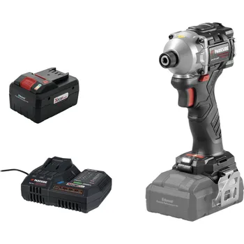 PARKSIDE PERFORMANCE® Aku rázový utahovák 1/4″ PDSSAP 20-Li D3, Smart 8 Ah