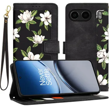 Pouzdro na mobilní telefon Techsuit FlipCraft OnePlus Nord 4 Květiny úsvitu