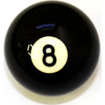 Kulečníková koule Kulečníková koule 57,2mm Pool č. 8