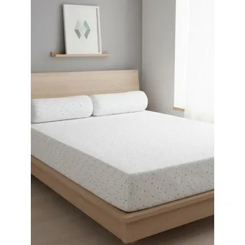 Prostěradlo Sinsay - Prostěradlo s gumou s celoplošným potiskem hvězd - námořnická modrá - 695II-59X - 695II-59X-ONE