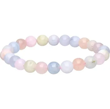 Náramek Náramek z akvamarínu a morganitu 8mm