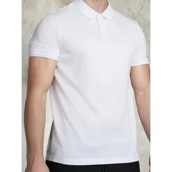 Sinsay - Polo - bílá - 553EY-00X - 553EY-00X-L