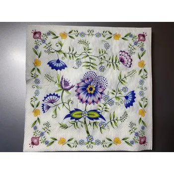 Svíčka Ubrousky cibulák 33 x 33 cm