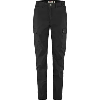 Dámské oblečení outdoor kalhoty dámské FJÄLLRÄVEN Stina Trousers W Black - 48/L