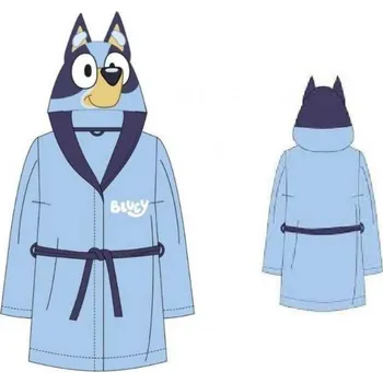 Chlapecký župan Dětský župan BLUEY coral fleece modrý Modrá, Velikost: 98 98