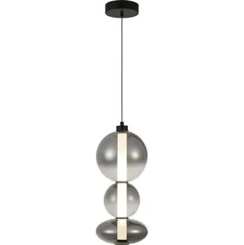 LED závěsné svítidlo 2686 lm 3000K kouřová ITALUX Sonte PND-24352V-24W-BK-SG