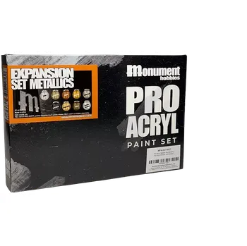 Modelářská barva Pro Acryl Metallic Set 9x22 ml