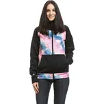 Meatfly dámská technická mikina Alisha Color Bubbles | Černá | Velikost XL