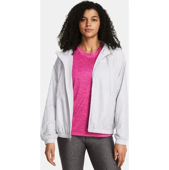 Dámská bunda Under Armour UA SPORT WINDBREAKER JKT 1382698-014 Šedá MD