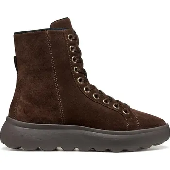 Dámské kozačky Semišové boty Geox D SPHERICA EC4.1 D36TCD.00022.C6006 hnědá 89X, EUR 41