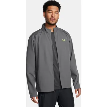 Pánská casual bunda Pánská bunda Under Armour UA Launch Jacket-GRY 1376797-025 Šedá XL