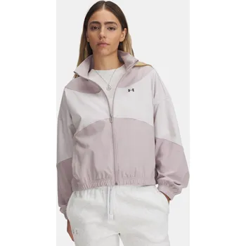 Dámská bunda Under Armour UA Rival Woven Jacket 1389631-009 Šedá MD