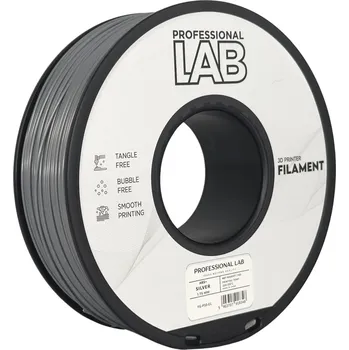 Filament Professional Lab Prof. Lab ABS+ 1 kg - STŘÍBRNÁ (SILVER)