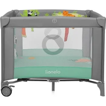 Dětská ohrádka Lionelo - Hrací ohrádka MILLE PLUS Grey Green