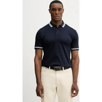 Pánské oblečení Bavlněné polo tričko BOSS H-Phillipson 202 50554529 námořnická modř 59X, vel. M