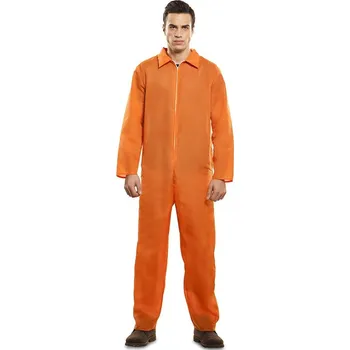 Karnevalový kostým Eurocarnavales, s.a. Kostým vězeň - oranžová kombinéza