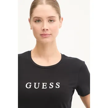 Pánské tričko Tričko Guess NEW CARRIE O5RI01.KBBU1 černá 99X, vel. XS