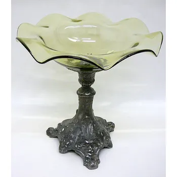 přísavka na sklo Mísa s cínovou nohou 25cm | 53829