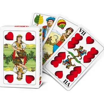 Volný čas efko Mariášové karty v pevné krabičce