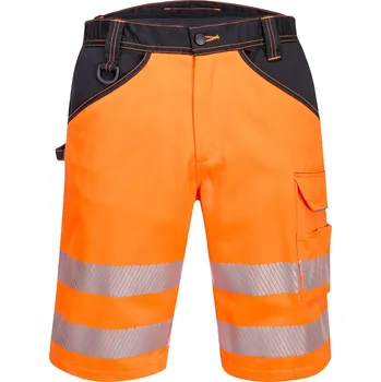 PORTWEST Kraťasy PW3 Hi-Vis Velikost: 30, Barva: oranžová-černá