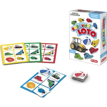 Desková hra efko Hry pro předškoláky – Barevné loto
