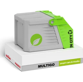 autíčko efko MultiGO Green city - popelářská korbička pro Igráčkovo auto