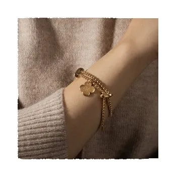 Náramek Lilou Náramek 0J0119 Zlatá OS