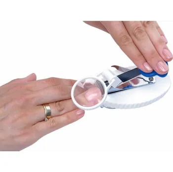 Nůžky na nehty a kůžičku Nůžky na nehty s lupou