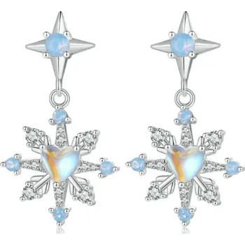 Náušnice B-TOP Stříbrné náušnice Kočka 69393