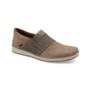 Dámské polobotky Rieker Polobotky 05455-64 Béžová 42