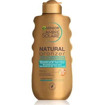 Samoopalovací přípravek Garnier Ambre Solaire Natural Bronzer samoopalovací mléko pro postupné opálení 175 ml