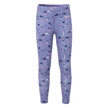 Dívčí oblečení Dětské Termo legíny BEJO GRAP BOTTOM KDG M000223775 – Fialová 110/116