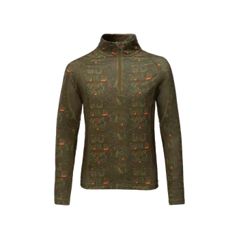 Dětská móda Dětské Termo tričko BEJO GRAP TOP JRB M000223770 – Zelená 134/140