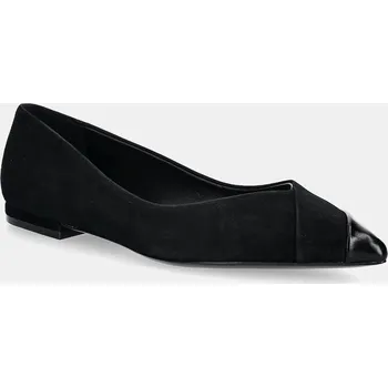 Dámské baleríny Semišové baleríny BOSS Gracey 50548585.001 černá 99X, EUR 40