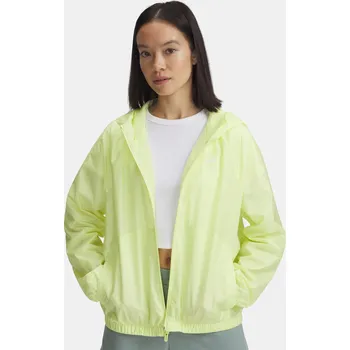 Dámská casual bunda Dámská bunda Under Armour UA Rival Sport Windbreak J 1382698-727 Žlutá SM
