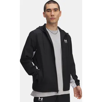 Pánská bunda Under Armour UA Rival Wvn Windbreaker 1390149-001 Černá XL