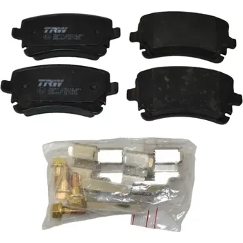 Brzdová destička Zadní brzdové destičky AUDI A4 A6 A8 - VW MULTIVAN , TRANSPORTER V VI (VAG 4B3698451 4B3698451A 4B3698451B 4E0698451A 4E0698451B 4E4698451 4E4698451A 4E0698451C 4F0698451 4F0698451C 4F0698451F 4F0698451G 4F0698451H 4F0698451L 4F0698451N 7E0698451A)