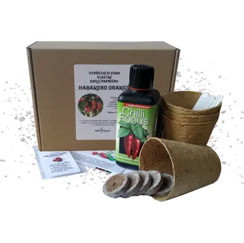 Semeno Habanero Orange - vypěstuj si svou chilli papričku