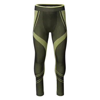 Dámské legíny Pánské Termo legíny BRUGI 4RCN M000284639 – Zelená L/XL