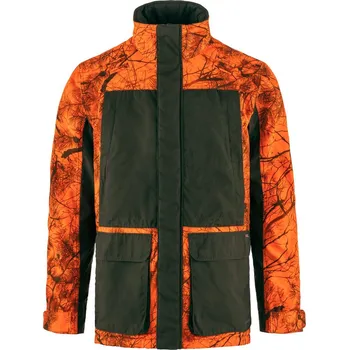 zimní bunda pánská FJÄLLRÄVEN Brenner Pro Padded Jacket M Orange Multi Camo-Deep Forest - S